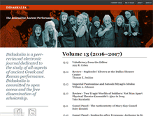 Tablet Screenshot of didaskalia.net